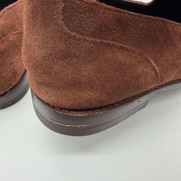Tecovas Monterrey Brown Suede Loafers Leather Slip On Dress Shoes Minimalist main image 7
